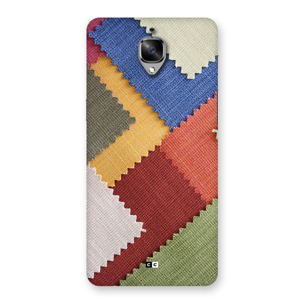 Printed Fabric Back Case for OnePlus 3T