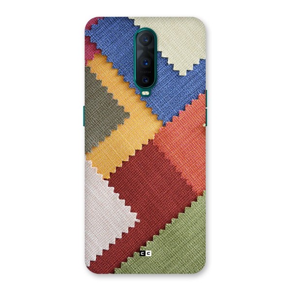 Printed Fabric Back Case for Oppo R17 Pro