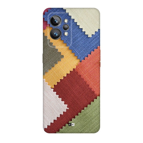 Printed Fabric Back Case for Realme GT2 Pro