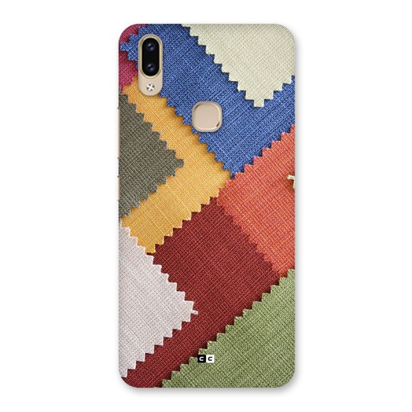 Printed Fabric Back Case for Vivo V9