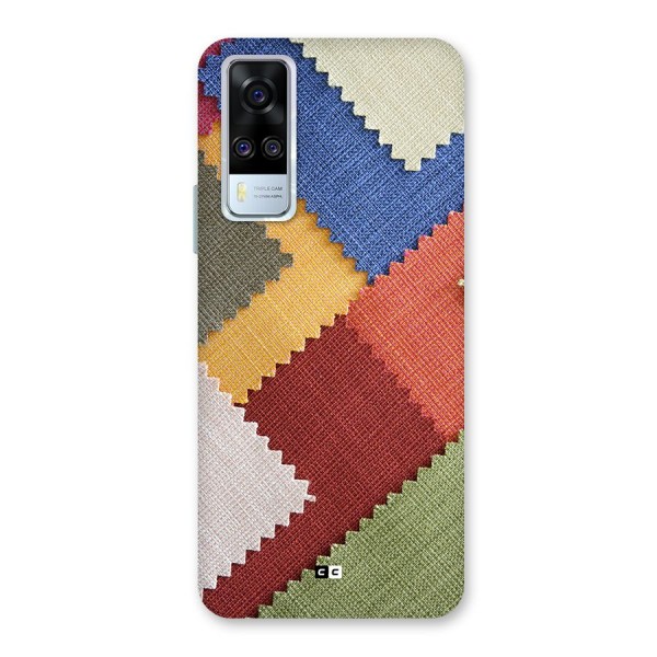Printed Fabric Back Case for Vivo Y51