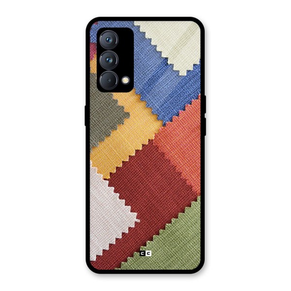 Printed Fabric Glass Back Case for Realme GT Master Edition