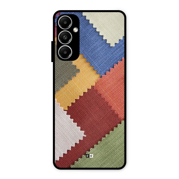 Printed Fabric Metal Back Case for Galaxy A05s