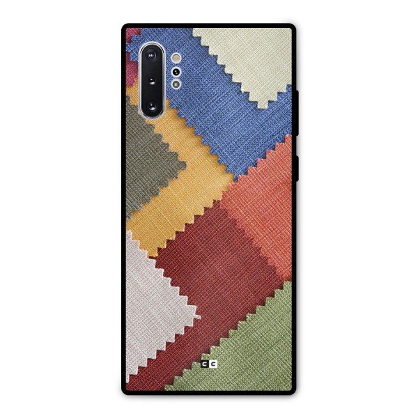 Printed Fabric Metal Back Case for Galaxy Note 10 Plus