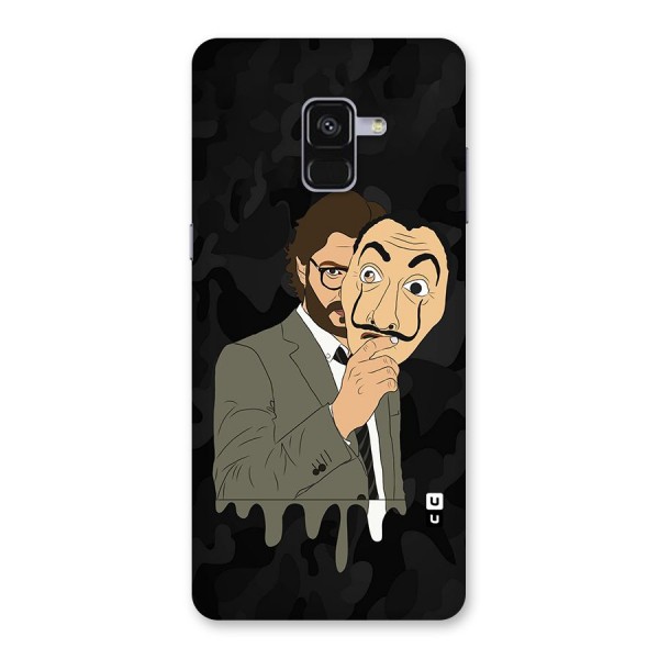 Professor Art Camouflage Back Case for Galaxy A8 Plus