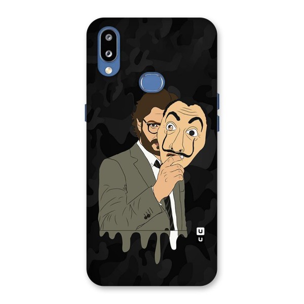 Professor Art Camouflage Back Case for Galaxy M01s