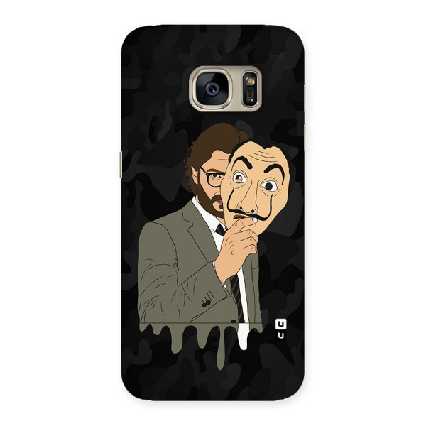 Professor Art Camouflage Back Case for Galaxy S7