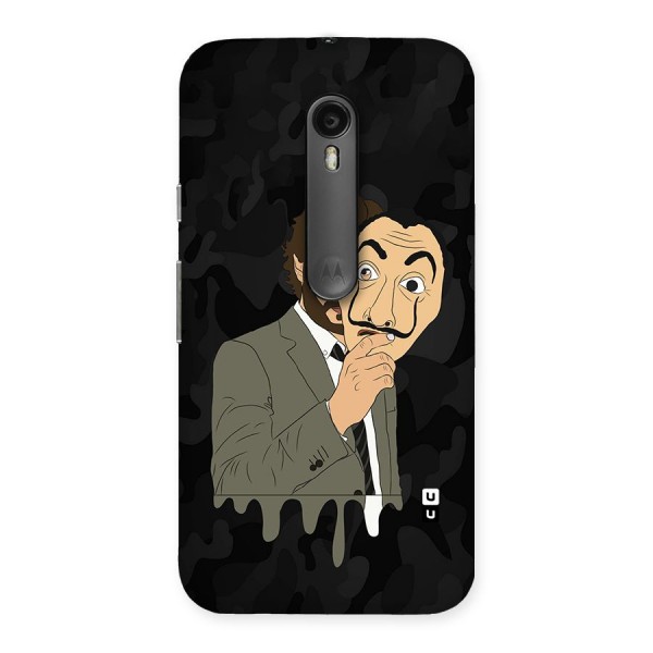 Professor Art Camouflage Back Case for Moto G3