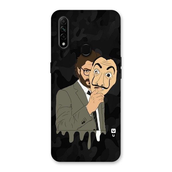 Professor Art Camouflage Back Case for Oppo A31