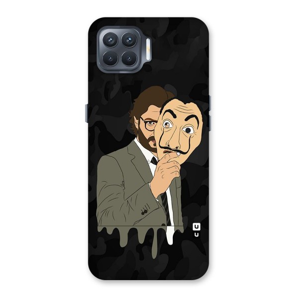 Professor Art Camouflage Back Case for Oppo F17 Pro