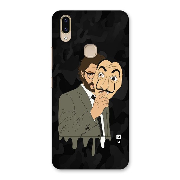 Professor Art Camouflage Back Case for Vivo V9