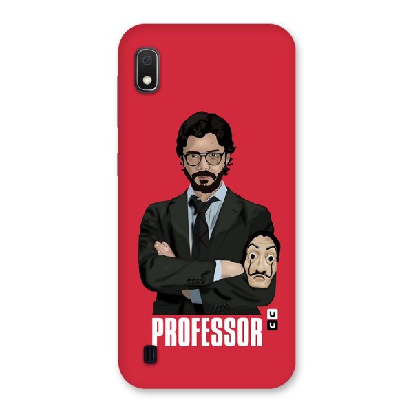 Professor Art Illustration Back Case for Galaxy A10