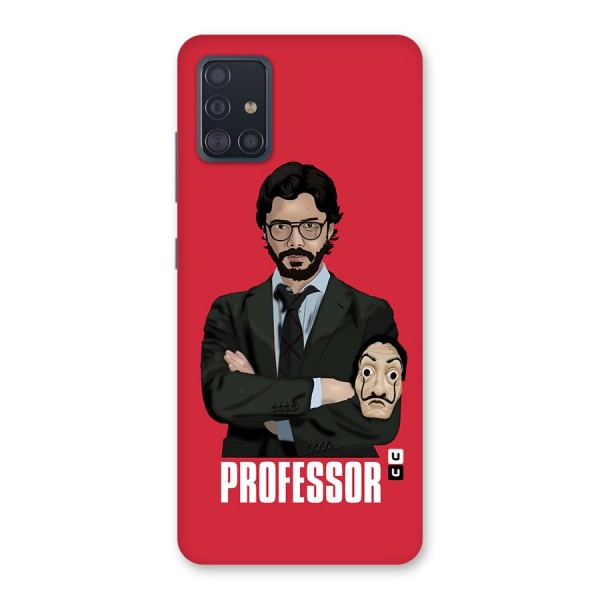 Professor Art Illustration Back Case for Galaxy A51