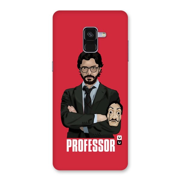 Professor Art Illustration Back Case for Galaxy A8 Plus