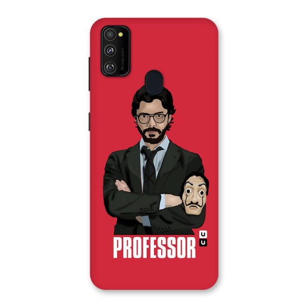 Professor Art Illustration Back Case for Galaxy M30s