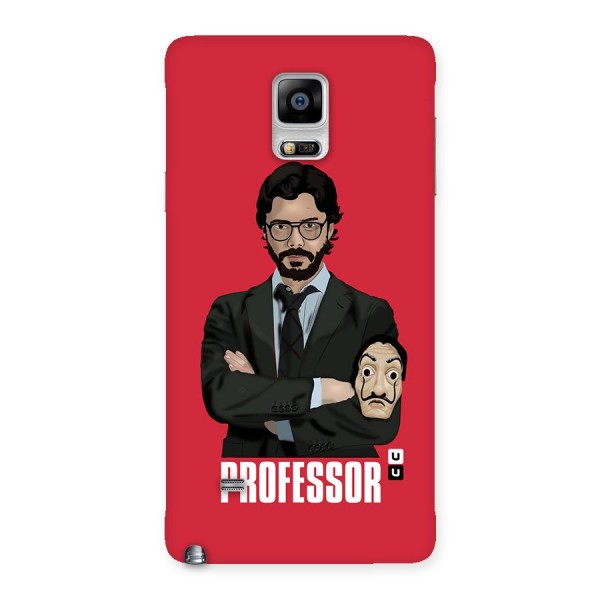 Professor Art Illustration Back Case for Galaxy Note 4