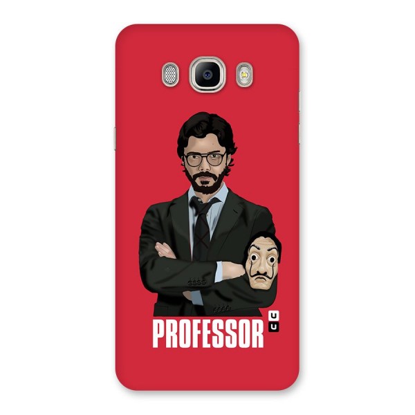 Professor Art Illustration Back Case for Galaxy On8