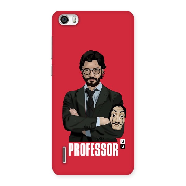 Professor Art Illustration Back Case for Honor 6