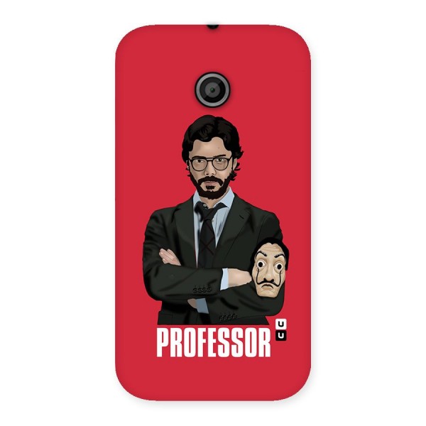 Professor Art Illustration Back Case for Moto E