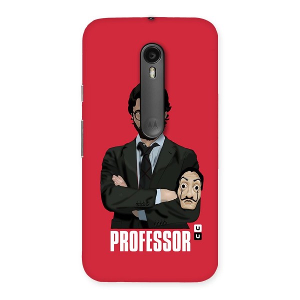 Professor Art Illustration Back Case for Moto G3