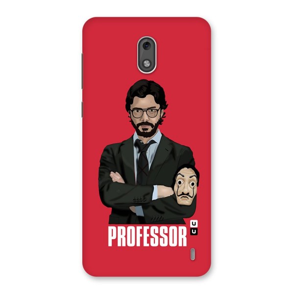 Professor Art Illustration Back Case for Nokia 2