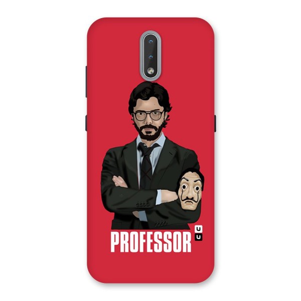 Professor Art Illustration Back Case for Nokia 2.3