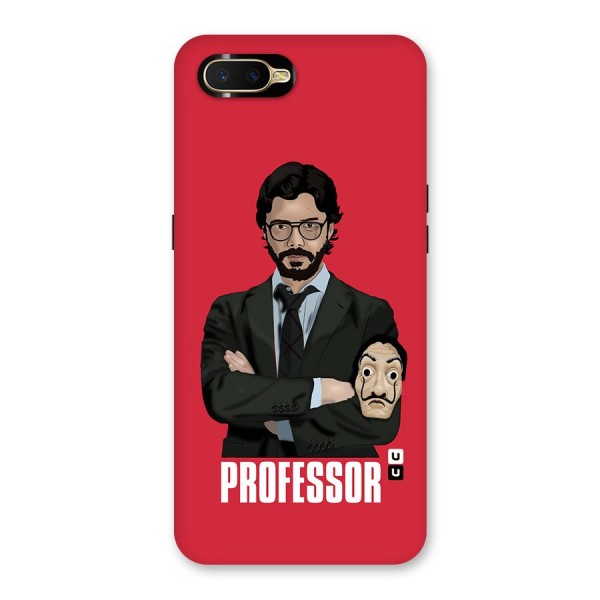 Professor Art Illustration Back Case for Oppo K1