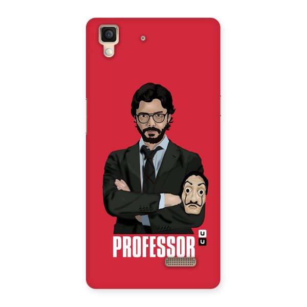 Professor Art Illustration Back Case for Oppo R7