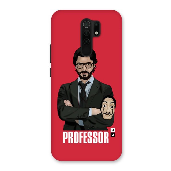 Professor Art Illustration Back Case for Poco M2