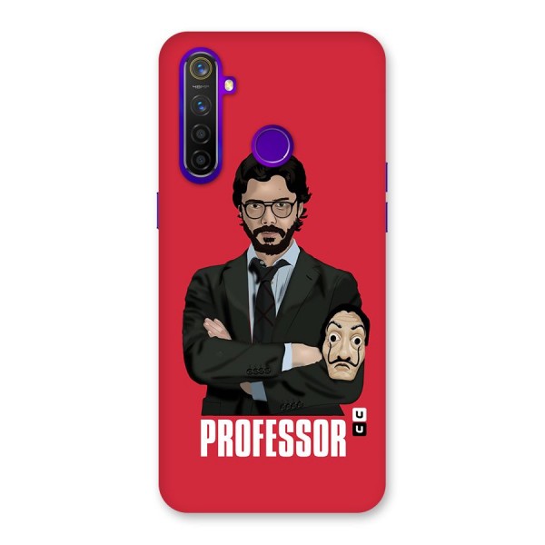 Professor Art Illustration Back Case for Realme 5 Pro