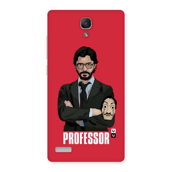 Professor Art Illustration Back Case for Redmi Note