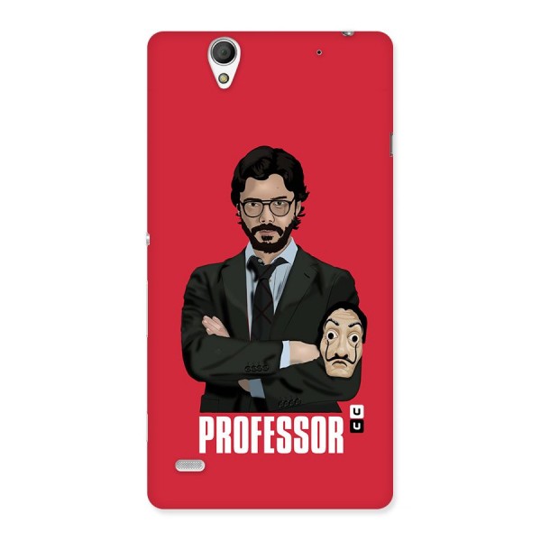 Professor Art Illustration Back Case for Sony Xperia C4