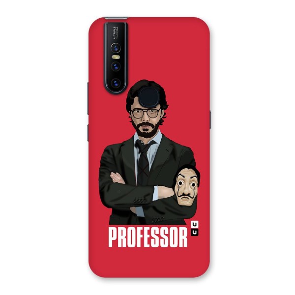 Professor Art Illustration Back Case for Vivo V15