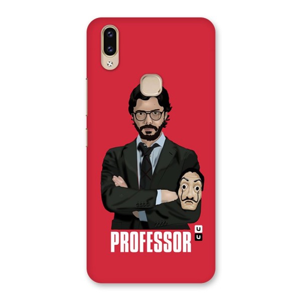 Professor Art Illustration Back Case for Vivo V9