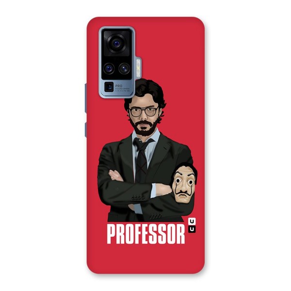 Professor Art Illustration Back Case for Vivo X50 Pro