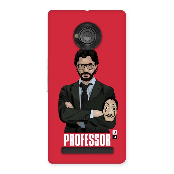 Professor Art Illustration Back Case for Yu Yuphoria