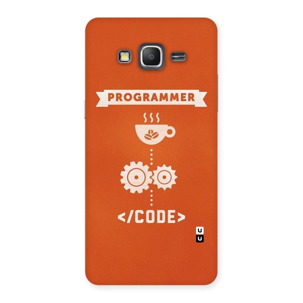 Programmer Coffee Code Back Case for Galaxy Grand Prime