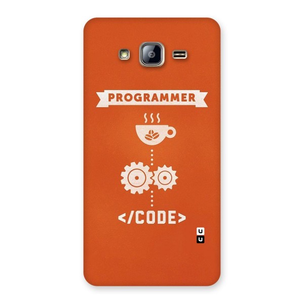 Programmer Coffee Code Back Case for Galaxy On5