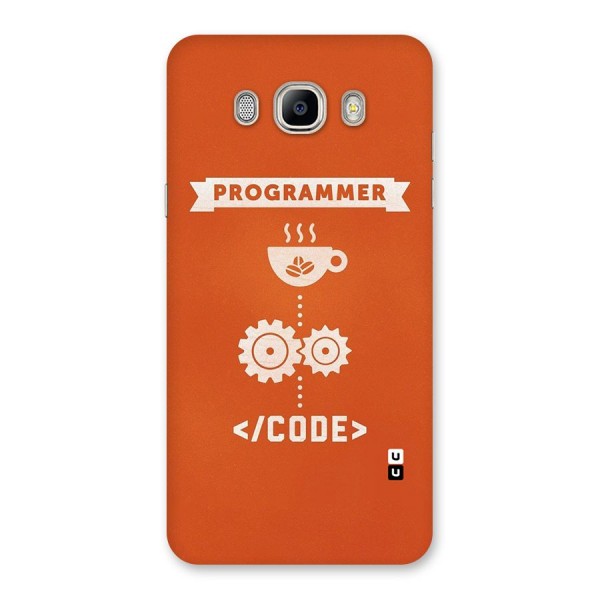 Programmer Coffee Code Back Case for Galaxy On8