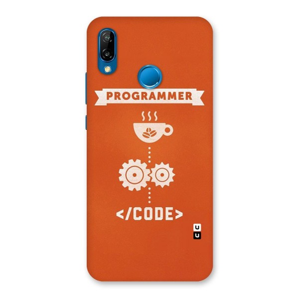 Programmer Coffee Code Back Case for Huawei P20 Lite