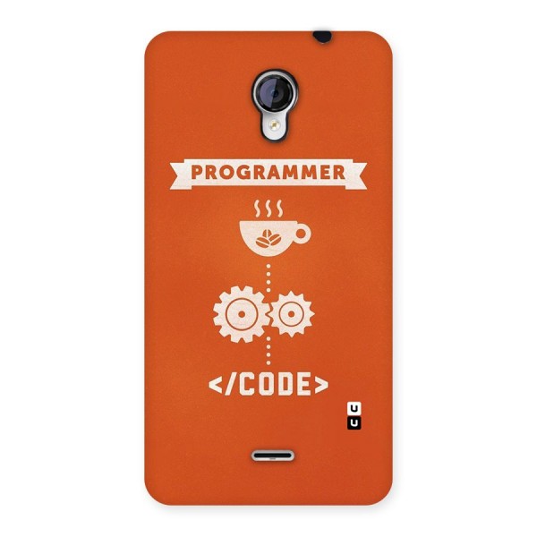 Programmer Coffee Code Back Case for Micromax Unite 2 A106