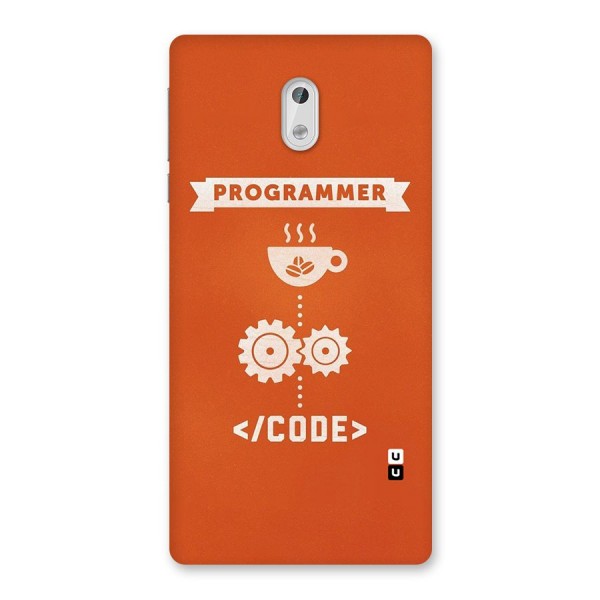 Programmer Coffee Code Back Case for Nokia 3