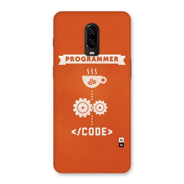 Programmer Coffee Code Back Case for OnePlus 6T