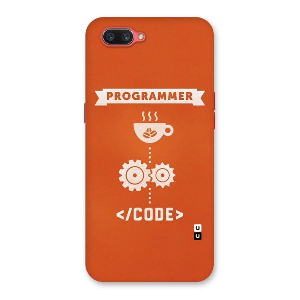 Programmer Coffee Code Back Case for Oppo A3s