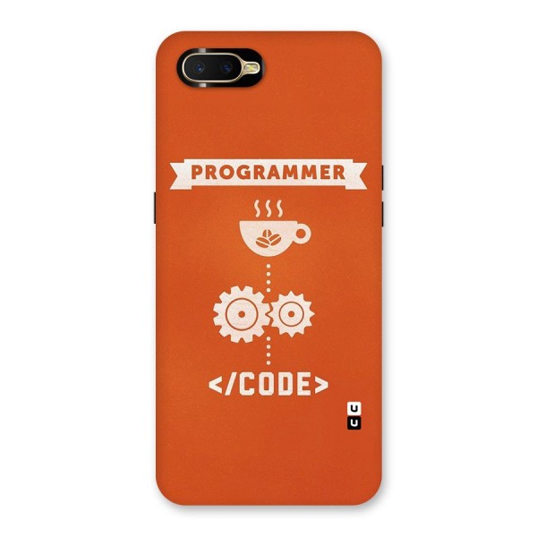 Programmer Coffee Code Back Case for Oppo K1