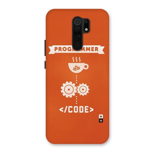 Programmer Coffee Code Back Case for Poco M2