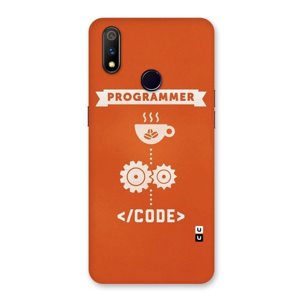 Programmer Coffee Code Back Case for Realme 3 Pro