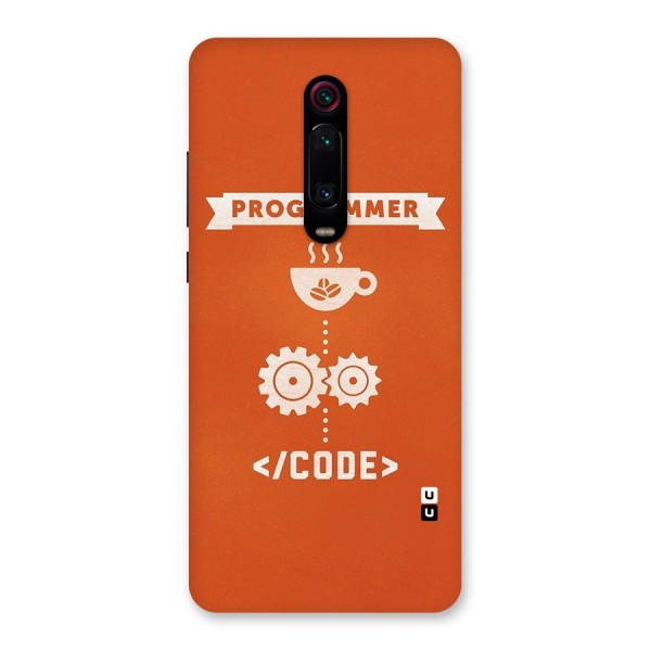 Programmer Coffee Code Back Case for Redmi K20 Pro