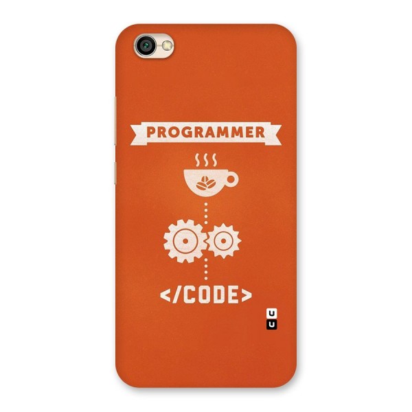 Programmer Coffee Code Back Case for Redmi Y1 Lite