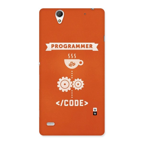 Programmer Coffee Code Back Case for Sony Xperia C4